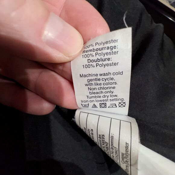 J. Crew Black Quilted Insulated Zip Up Vest Jacket Outerwear Men’s Size L  (B3) - Picture 7 of 11